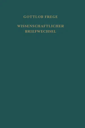 Nachgelassene Schriften und Wissenschaftlicher Briefwechsel. Zweiter Band