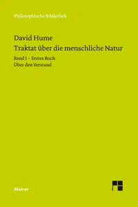 Ein Traktat über die menschliche Natur Band 1_cover