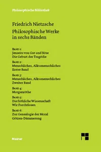 Philosophische Werke in sechs Bänden_cover