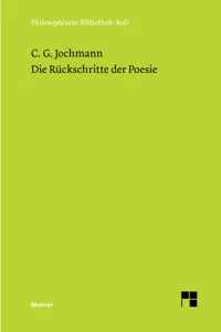 Die Rückschritte der Poesie_cover