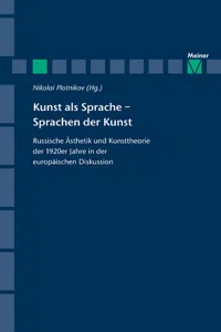 Kunst als Sprache - Sprachen der Kunst_cover