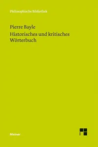 Historisches und kritisches Wörterbuch_cover