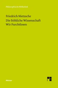 Die fröhliche Wissenschaft / Wir Furchtlosen_cover