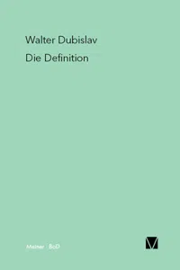 Die Definition_cover