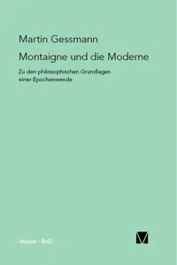 Montaigne und die Moderne_cover