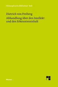 Abhandlung über den Intellekt und den Erkenntnisinhalt_cover