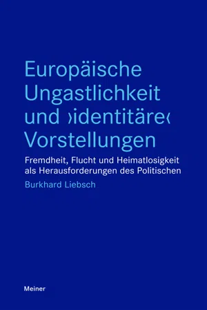 Europäische Ungastlichkeit und "identitäre" Vorstellungen