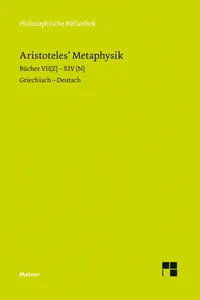 Metaphysik. Zweiter Halbband_cover