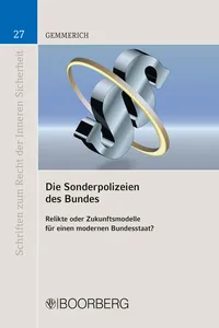 Die Sonderpolizeien des Bundes_cover