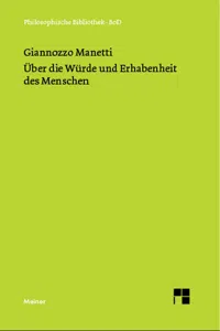 Über die Würde und Erhabenheit des Menschen_cover