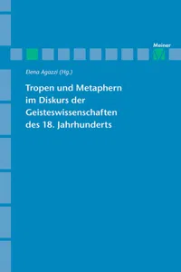 Tropen und Metaphern im Gelehrtendiskurs des 18. Jahrhunderts_cover