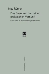 Das Begehren der reinen praktischen Vernunft_cover