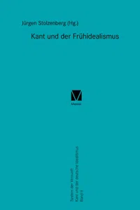 Kant und der Frühidealismus_cover