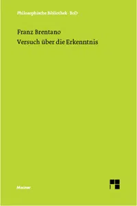 Versuch über die Erkenntnis_cover