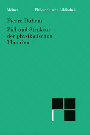 Ziel und Struktur der physikalischen Theorien