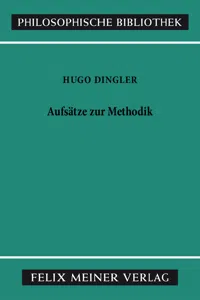 Aufsätze zur Methodik_cover