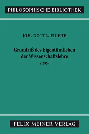 Grundriss des Eigentümlichen