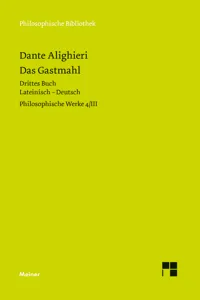 Das Gastmahl. Drittes Buch_cover