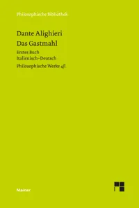 Das Gastmahl. Erstes Buch_cover