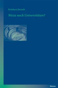 Wozu noch Universitäten?_cover