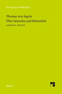 Über Seiendes und Wesenheit_cover