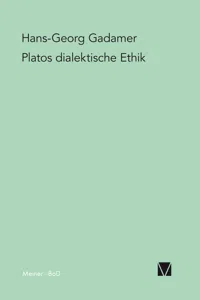 Platos dialektische Ethik_cover