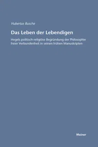 Das Leben der Lebendigen_cover