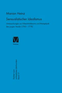 Sensualistischer Idealismus_cover