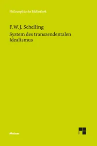 System des transzendentalen Idealismus_cover