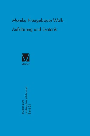 Aufklärung und Esoterik