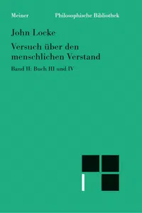 Versuch über den menschlichen Verstand. Band II_cover