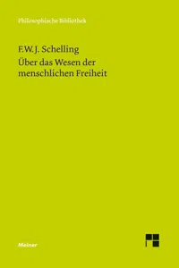 Über das Wesen der menschlichen Freiheit_cover