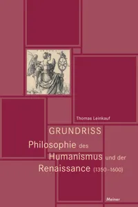 Grundriss Philosophie des Humanismus und der Renaissance_cover