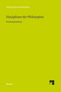 Disziplinen der Philosophie_cover