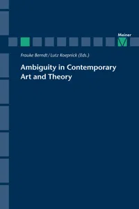 Ambiguity in Contemporary Art and Theory_cover