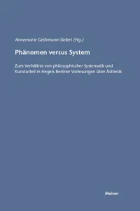 Phänomen versus System_cover