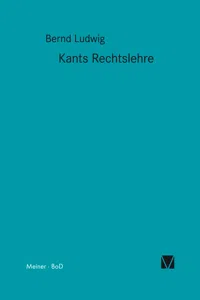 Kants Rechtslehre_cover