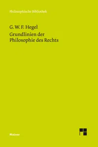 Grundlinien der Philosophie des Rechts_cover