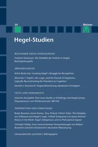 Hegel-Studien Band 50_cover