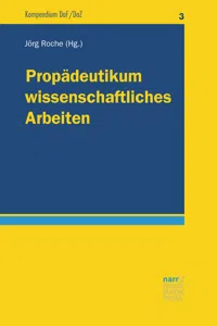 Propädeutikum wissenschaftliches Arbeiten_cover