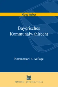 Bayerisches Kommunalwahlrecht_cover