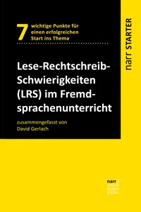 Lese-Rechtschreib-Schwierigkeiten im Fremdsprachenunterricht_cover