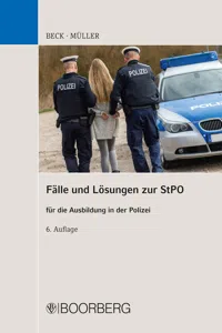 Fälle und Lösungen zur StPO_cover