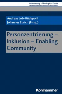 Personzentrierung - Inklusion - Enabling Community_cover