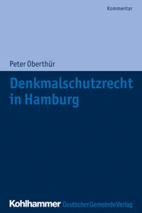 Denkmalschutzrecht in Hamburg_cover