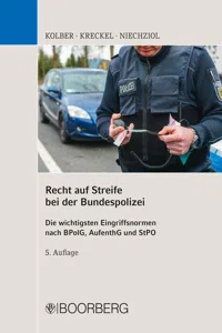 Recht auf Streife bei der Bundespolizei_cover