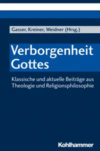 Verborgenheit Gottes_cover