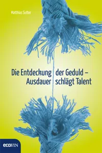 Die Entdeckung der Geduld_cover