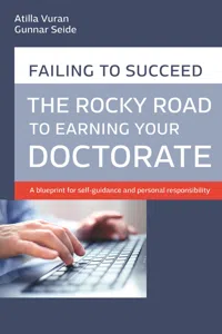 Rocky road to earning a doctorate_cover