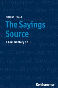 The Sayings Source_cover